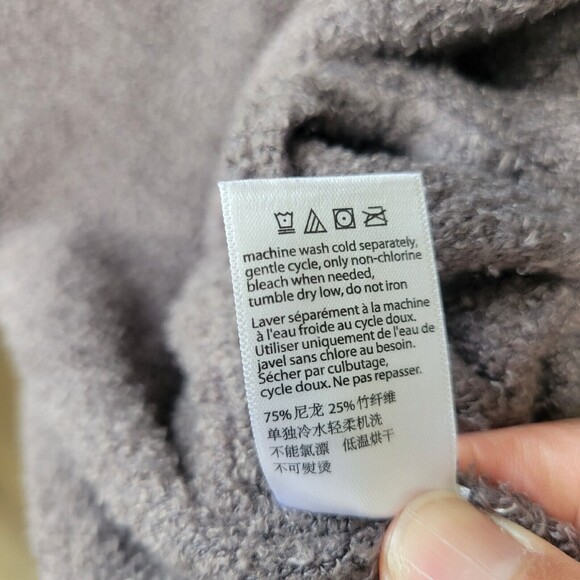 Barefoot Dreams Women's Size XS-Sm CozyChic Lite Circle Cardi in Charcoal Gray - Picture 9 of 13